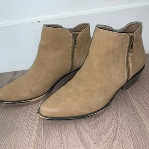 Tan Suede Chelsea Boots